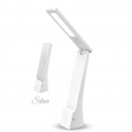 LED stolová lampa skladacia prenosná 4 W biela