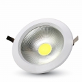 Zapustené okrúhle biele LED svietidlo 30W s vysokou svietivosťou 4500K